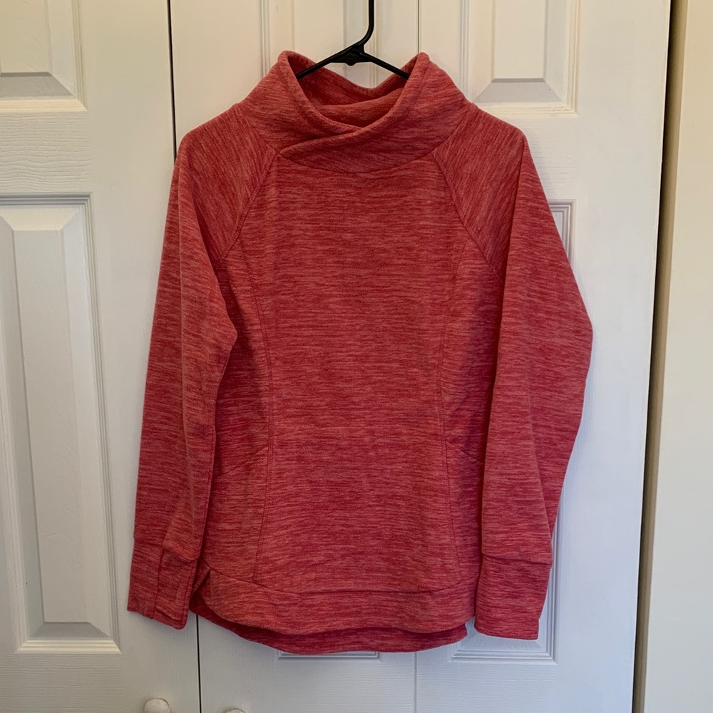 Cozy Pink Women's Pullover Fleece Sweater